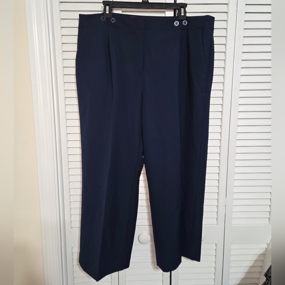 Tommy Hilfiger Pants - Tommy Hilfiger Women's sz 18 Navy Pants NEW